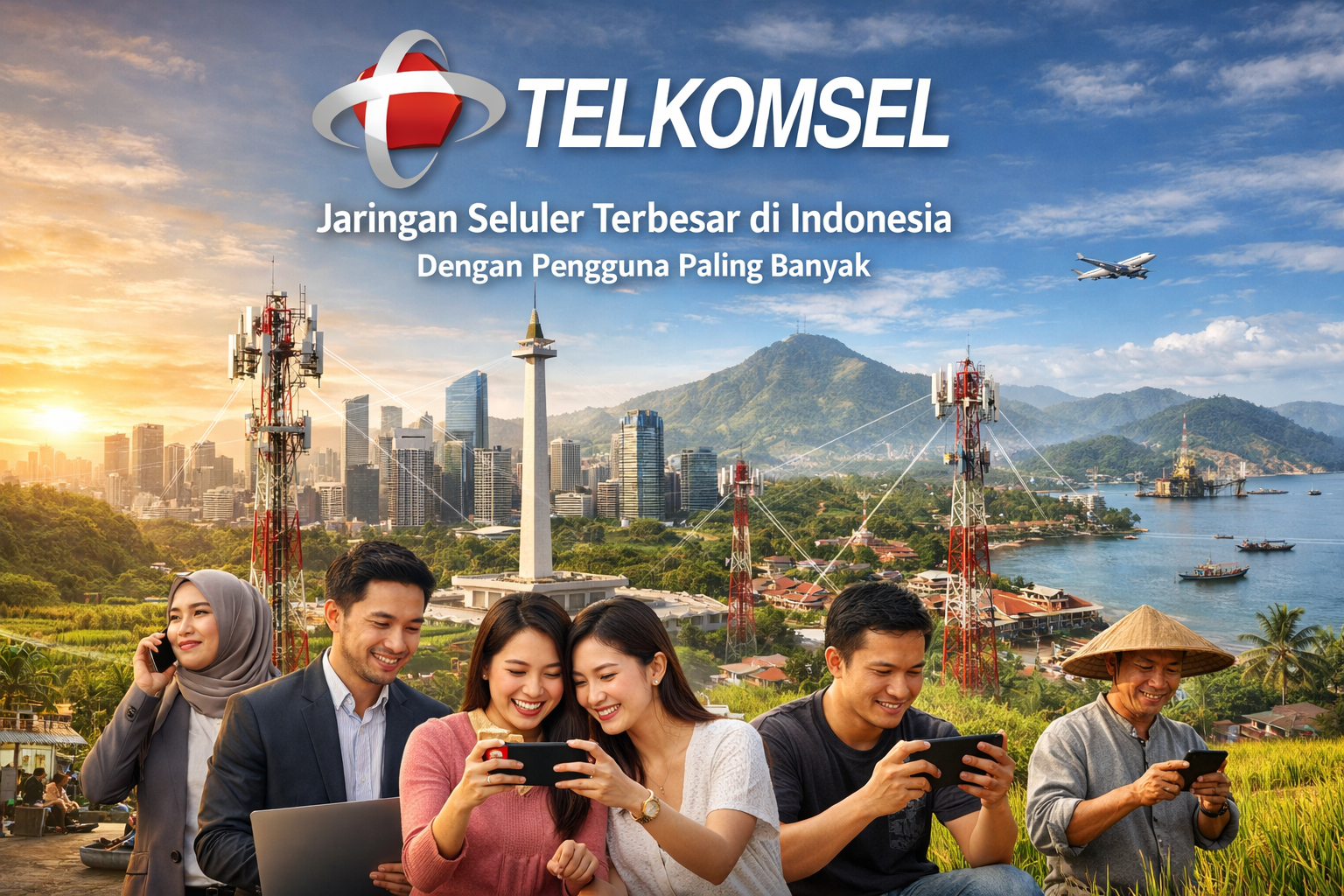 Telkomsel – Jaringan Seluler Terbesar di Indonesia dengan Pengguna Paling Banyak
